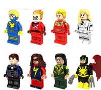 Coleção de bonecos minifiguras Super Heróis nº80 (compatíveis Lego)