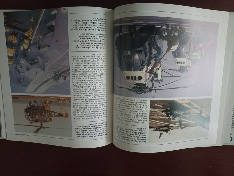 Livro sobre porta aviões
