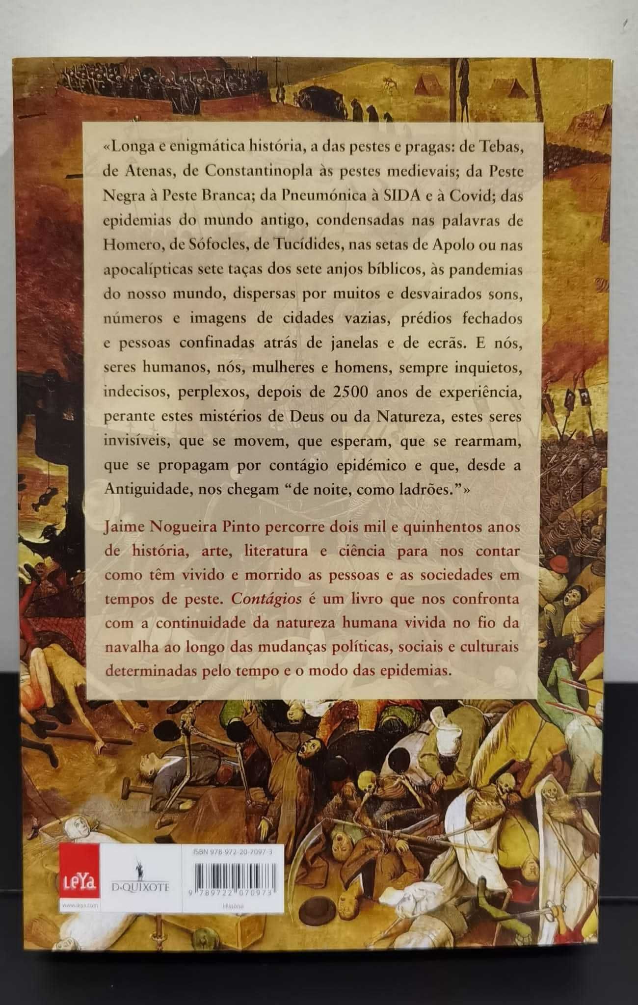 Contágios 2500 anos de Pestes