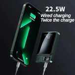 PowerBank 10000 mAh ładowarka indukcyjna kolor czarny B249