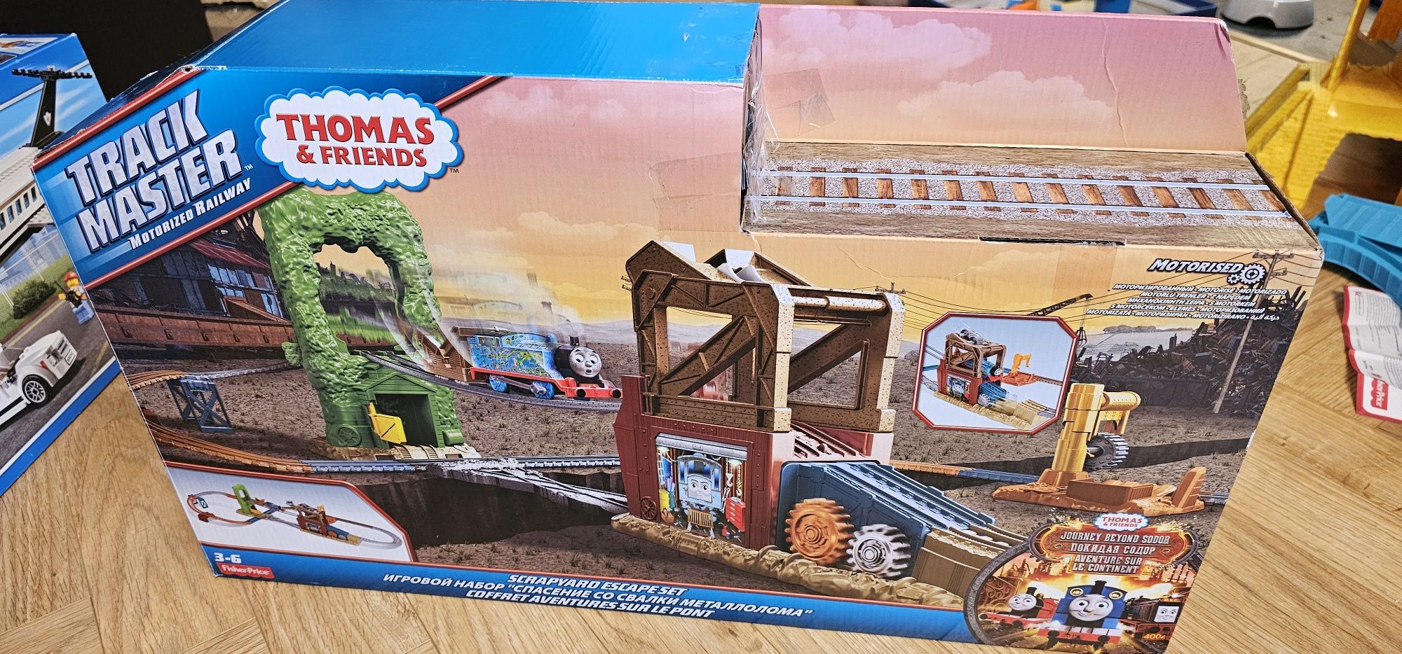 Tomek i przyjaciele. Zestaw torów. Ucieczka ze zlomowiska.Trackmaster