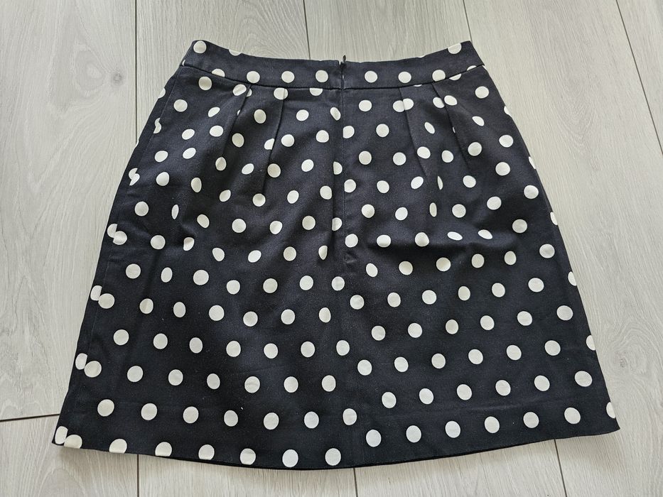 Czarna spódnica w kropki Mohito XS,34