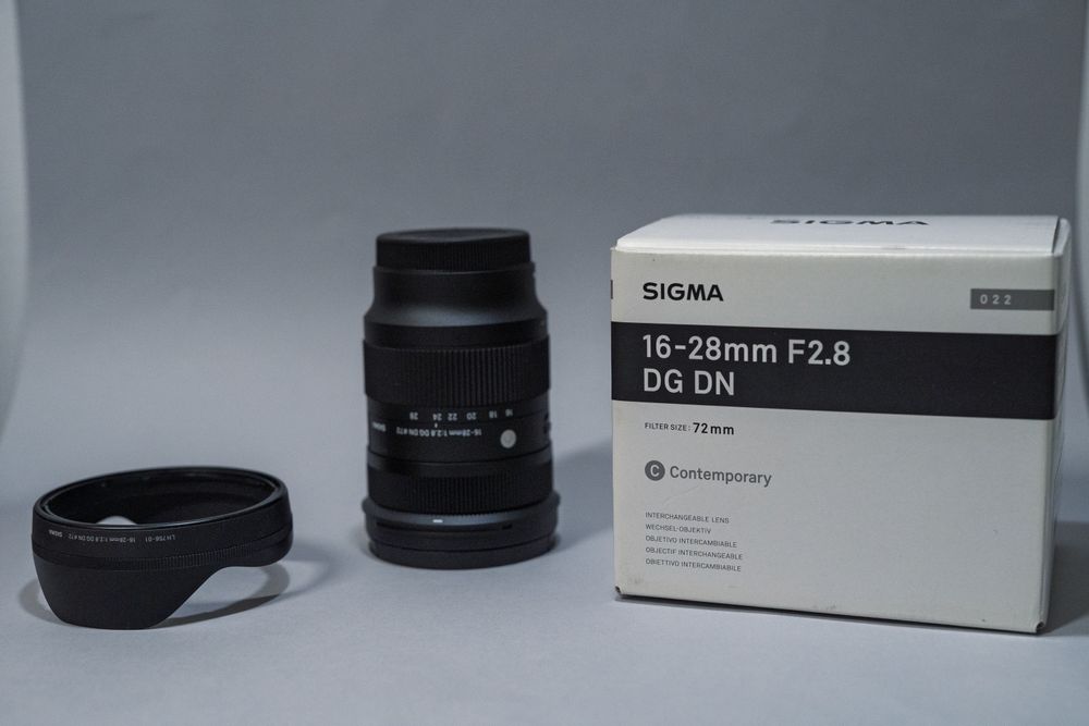 Sigma 16-28mm DG DN - sony mount - com garantia