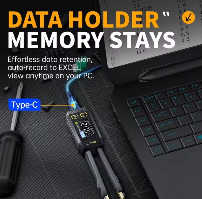 Smart пінцет FNIRSI lcr st-1