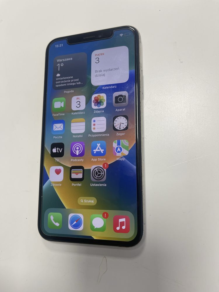 Iphone X 64GB oryg z pudelkiem