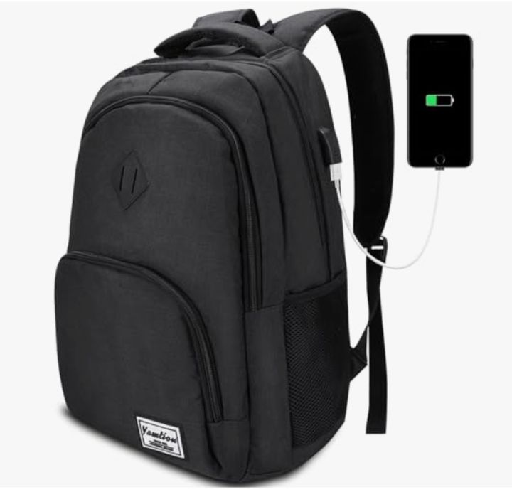 YAMTION Torba szkolna, plecak unisex na studia, plecak na laptopa, 30l