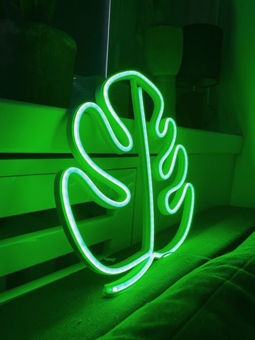 Monstera Neon LED nowy lampa lampka neony oświetlenie Gdzie Jest Neon