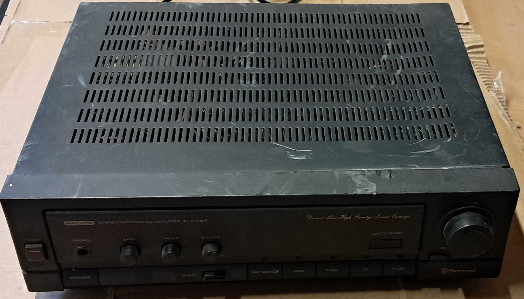 Retro wzmacniacz , wzmacniacz stereo  Sherwood AI-2115R  100W
