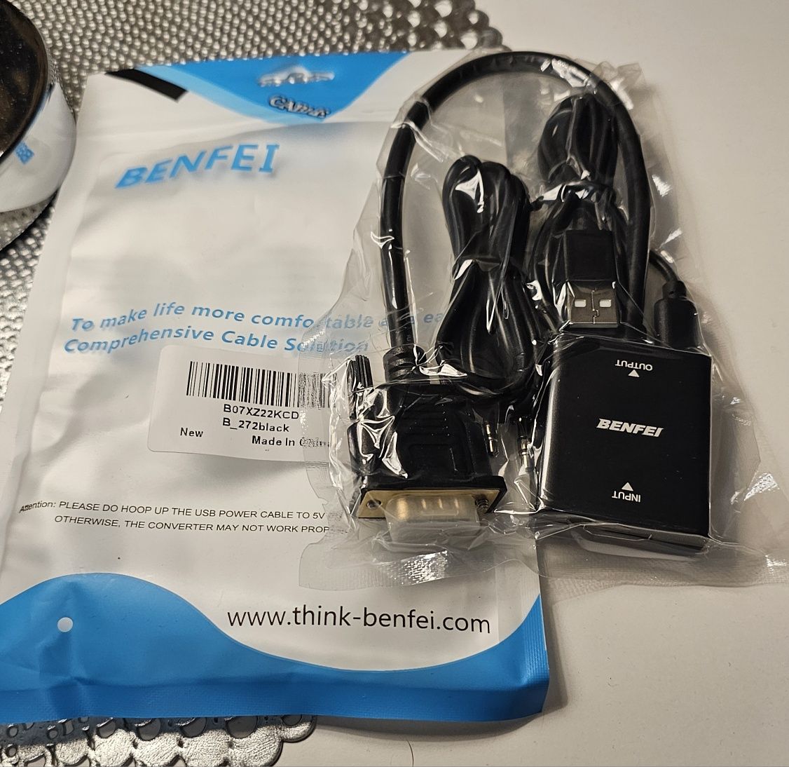 Benfei adapter HDMI