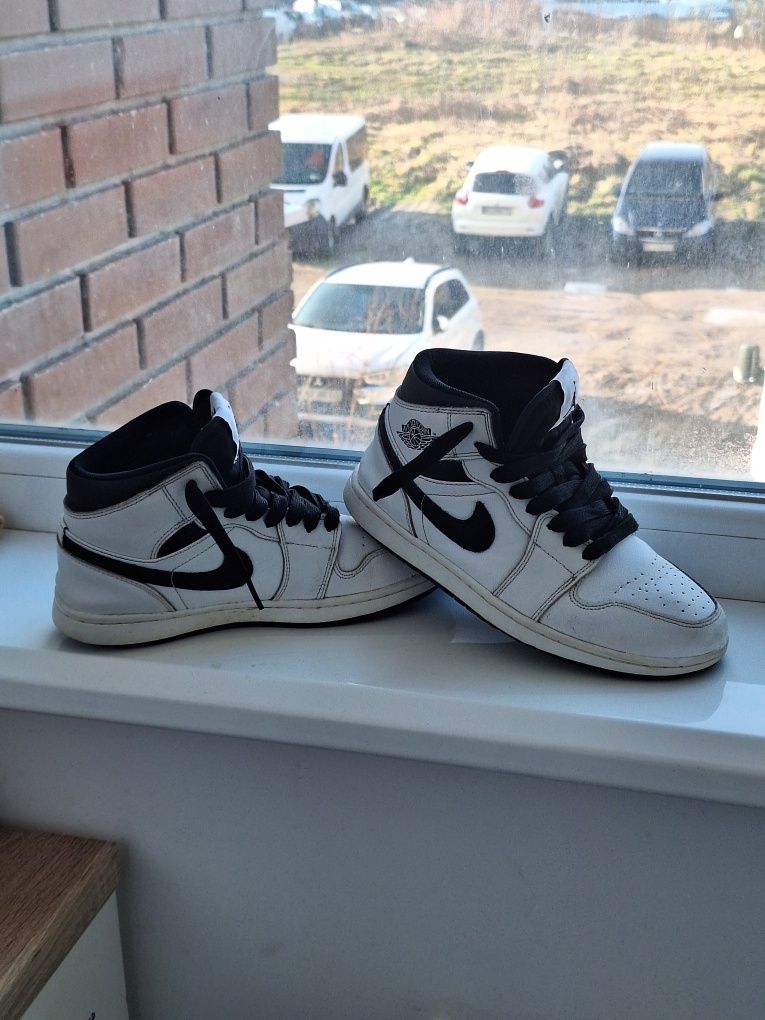 Кросівки Nike air jordan 1 high retro classic white x