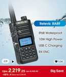 Рація Retevis ra89  2500 mAh. Є 2 шт.