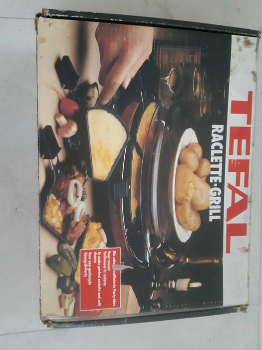 Grill elektryczny TEFAL raclette grill na 6 łopatek/patelenek