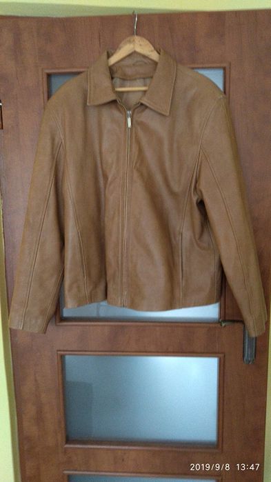 Kurtka męska skórzana