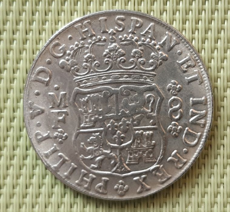 Moneta/Numizmat/Kopia- 8 REALI 1741 PHILIP V - Okazja !!! (nr.8)