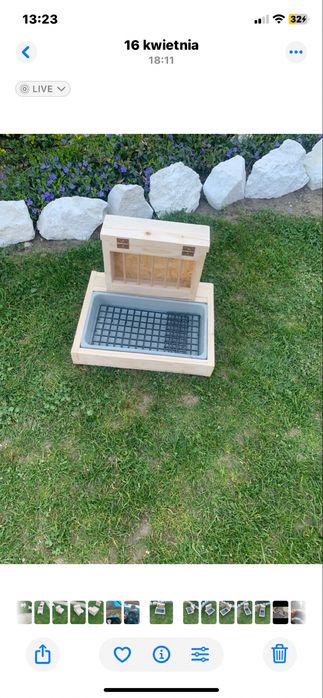 Kuweto-paśnik dla gryzonia