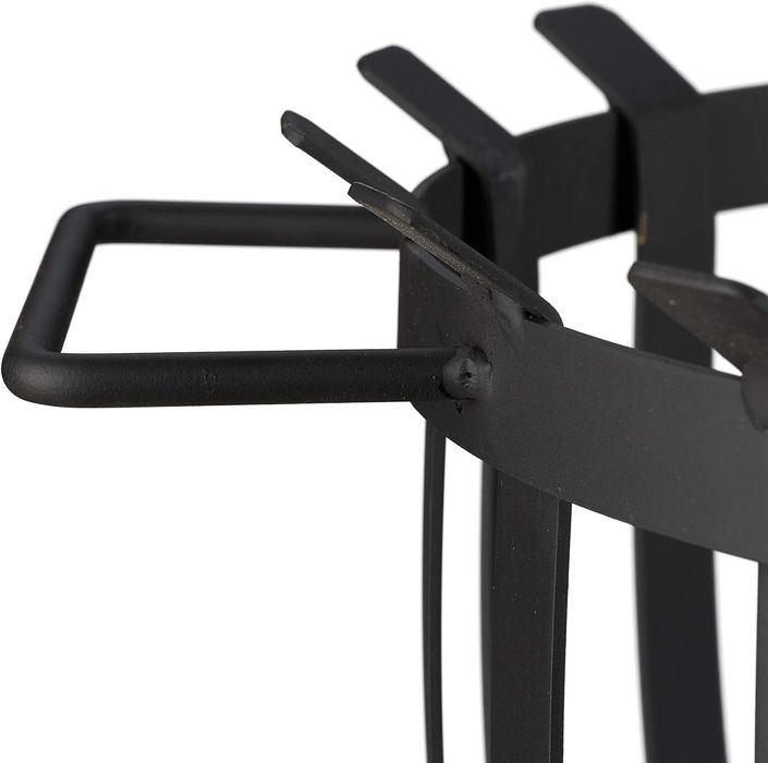 PALENISKO KOSZ PALENISKOWY Ogrzewacz z Popielnikiem, Rączką do Popiołu