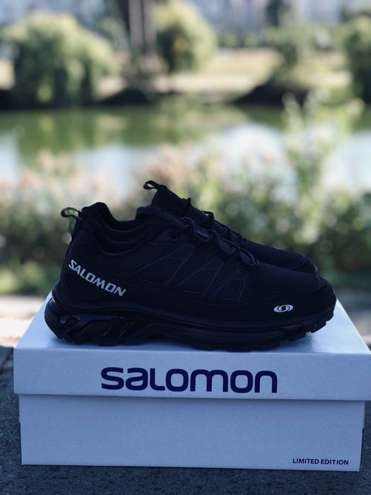 Кроссовки Salomon мужские черные новые! Кросовки Саломон, Соломон