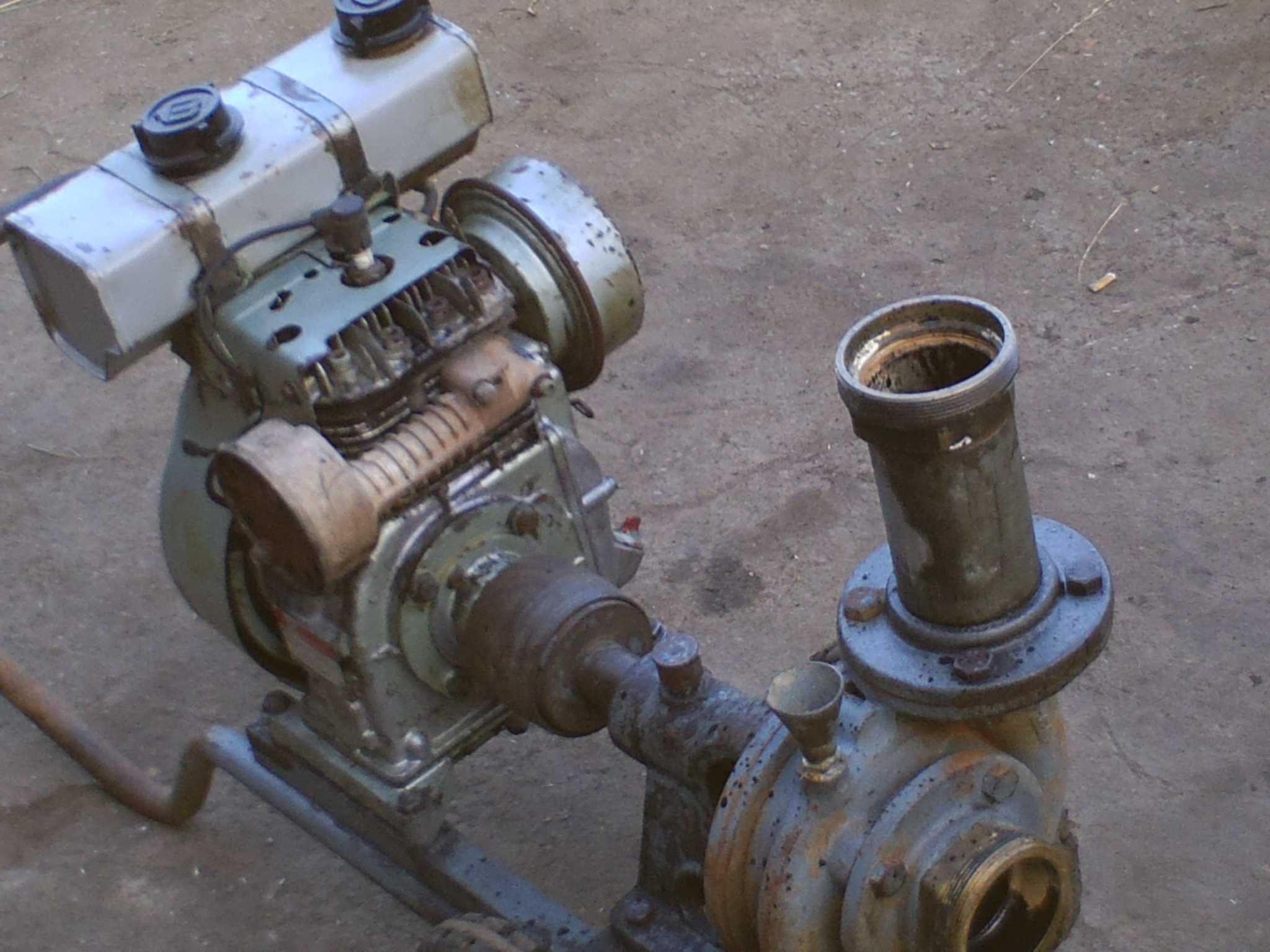 motor de rega bernard com bomba de 2,5pol.