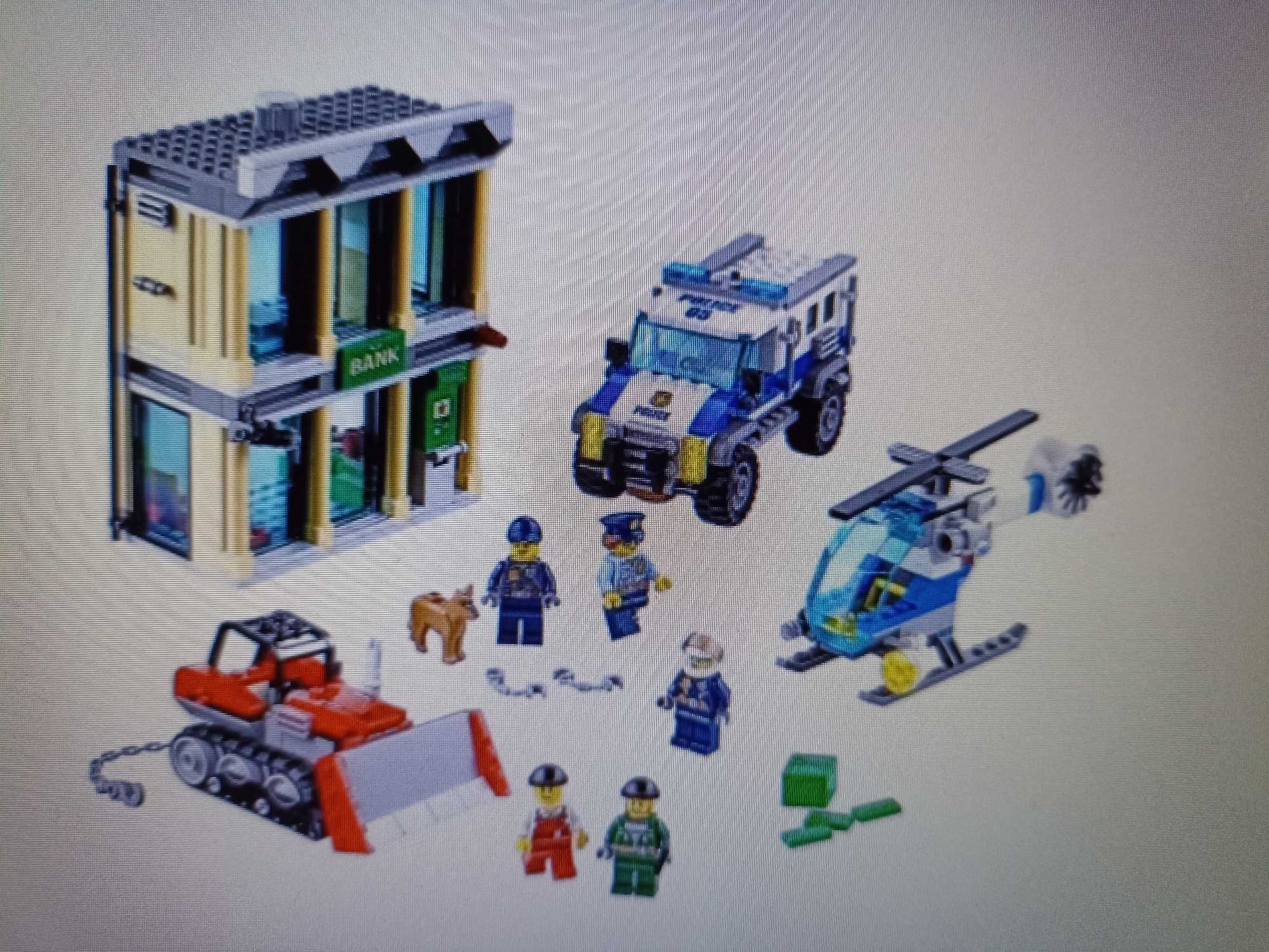 Lego 60140 City - włamanie buldożerem