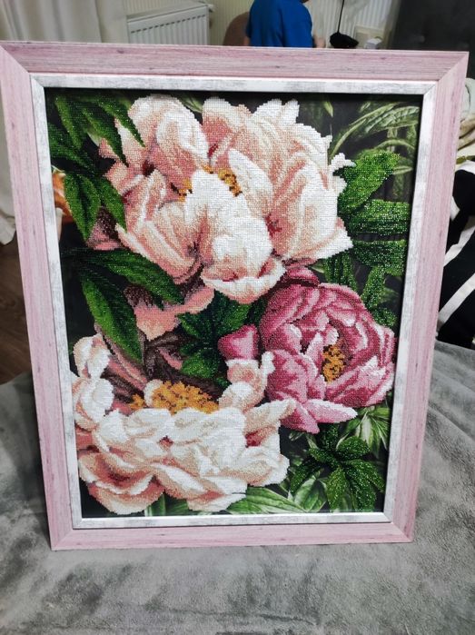 Картини бісером квіти.