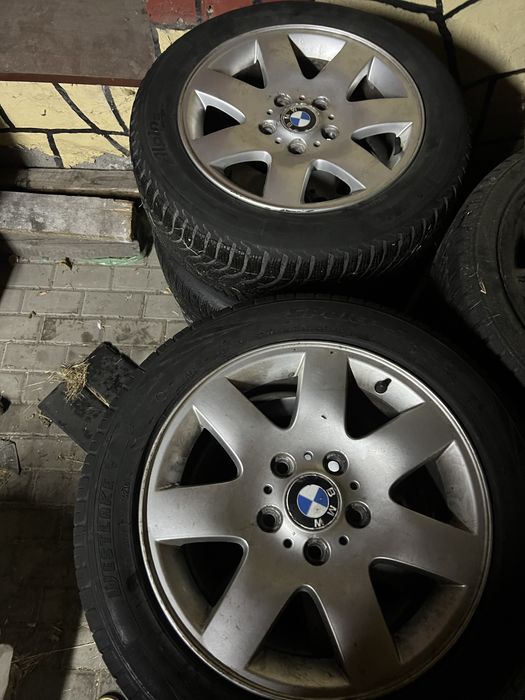 2x koła styling 45 16” bmw 5x120 felgi opony