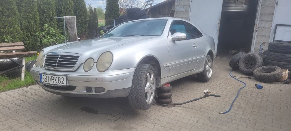 Felgi 17" AMG 2 szerokości  oryginalne do CLK, C klasy w203