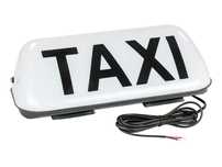 Kogut TAXI bialy na magnes