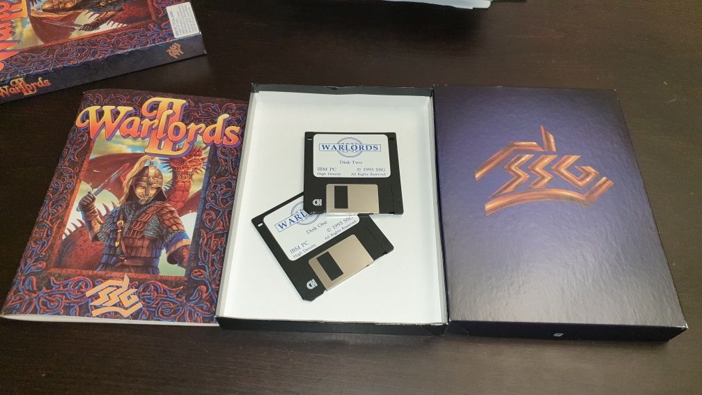 Warlords I i Warlords II, Big Box, wymienię, PC, Amiga