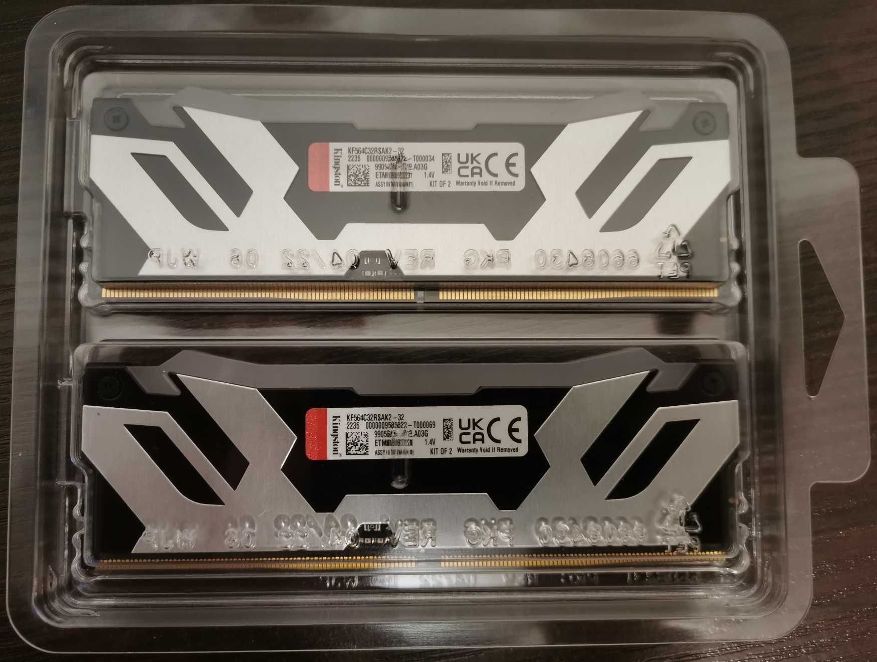Pamięć RAM KINGSTON FURY Renegade DDR5 32GB 2x16GB 6400 CL32 RGB