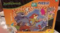 Puzzle Zootropolis 108 Sztuk