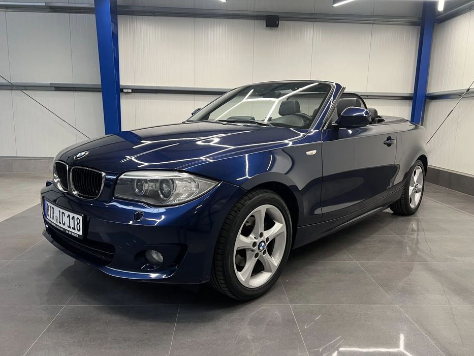 BMW Seria 1 bmw 118i cabrio 2011r lift mega wyposażona nowy rozrząd śliczna zobacz