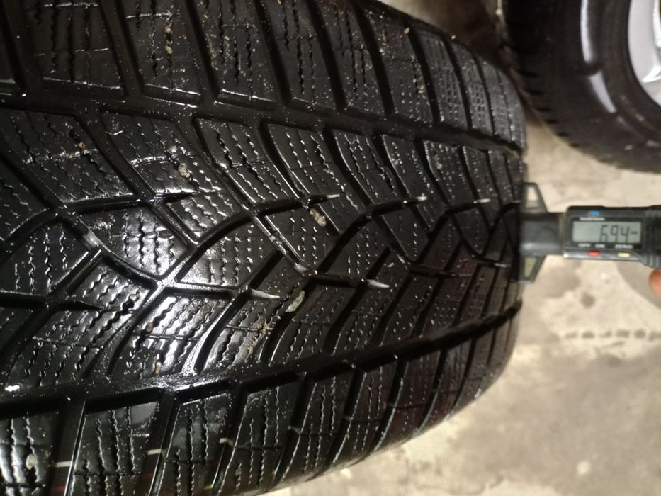 Koła oryginał Audi pasuje VW Skoda 5x112 7Jx16H2 opony zima stan bdb