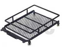 Rack grade de tejadilho RC de mercadorias p/ jipes e Crawlers luz led