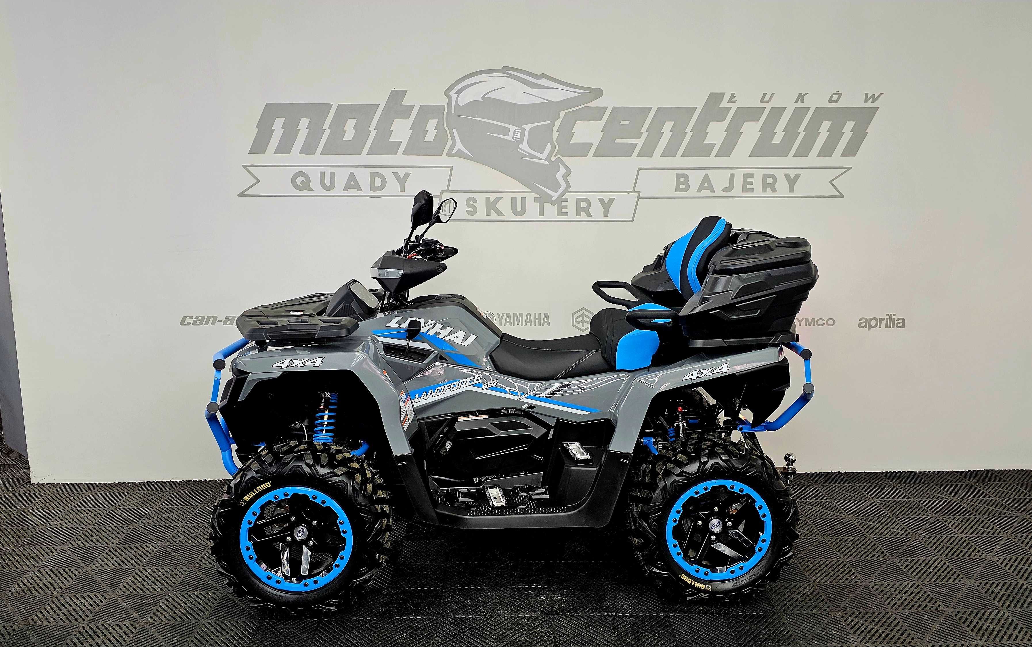 LINHAI LANDFORCE 650 PRO Gazowe Zawieszenie Beadlock Zderzaki SPRAWDŹ!
