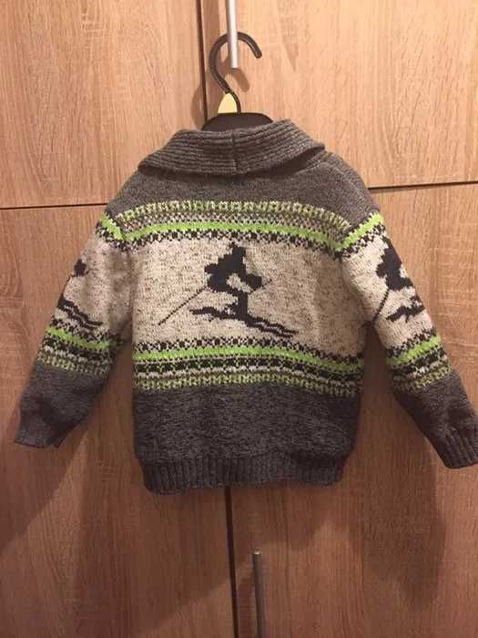 Sweterek dla chłopca 12-18 miesięcy 80/86