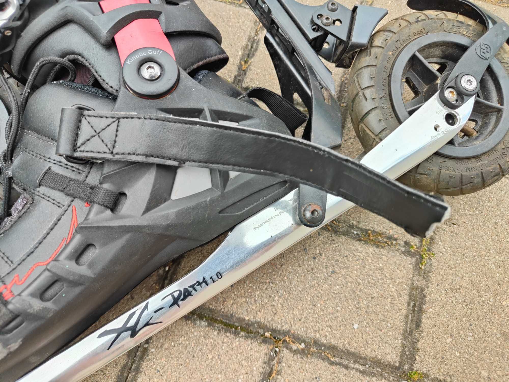 Rolki terenowe 46 Powerslide XC Path 1.0 Nartorolki rozmiar 46 (30 Cm)