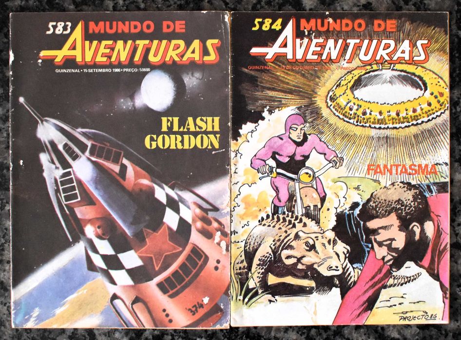 Lote de 6 revistas "Mundo de Aventuras"