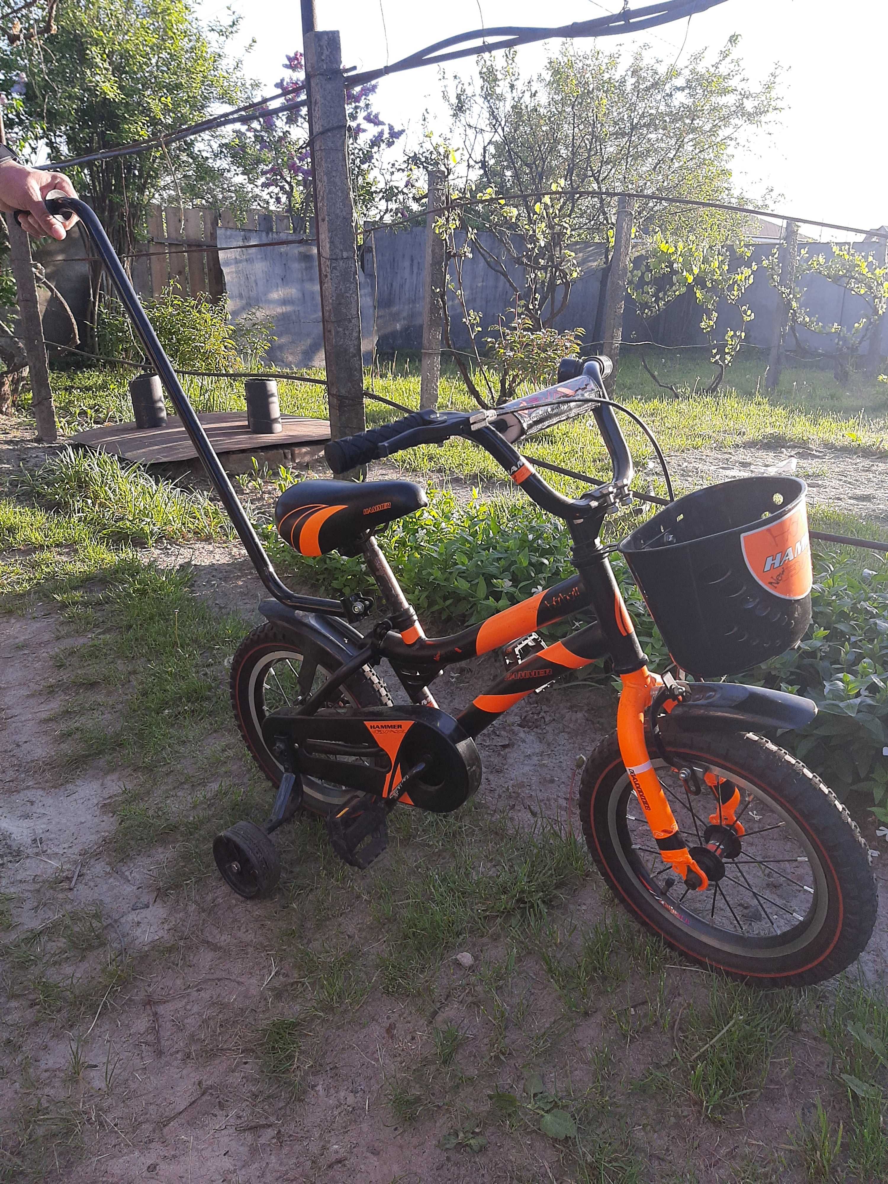 Велосипед для дівчинки хлопчика двохколісний з тормозом