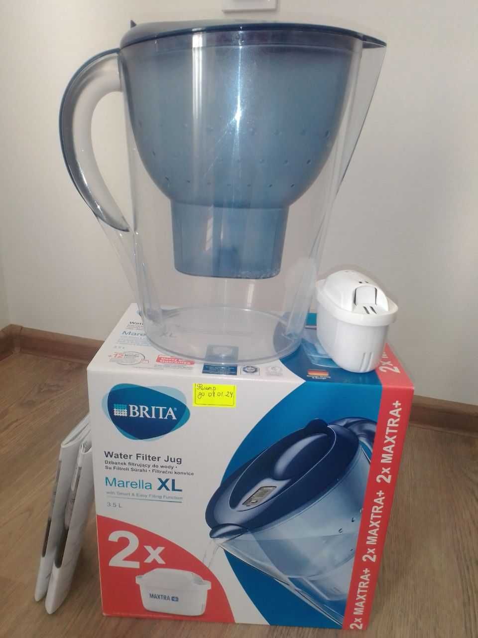 Фільтр-глечик Brita Marella XL Memo 3.5 л (2.2 л очищеної води)