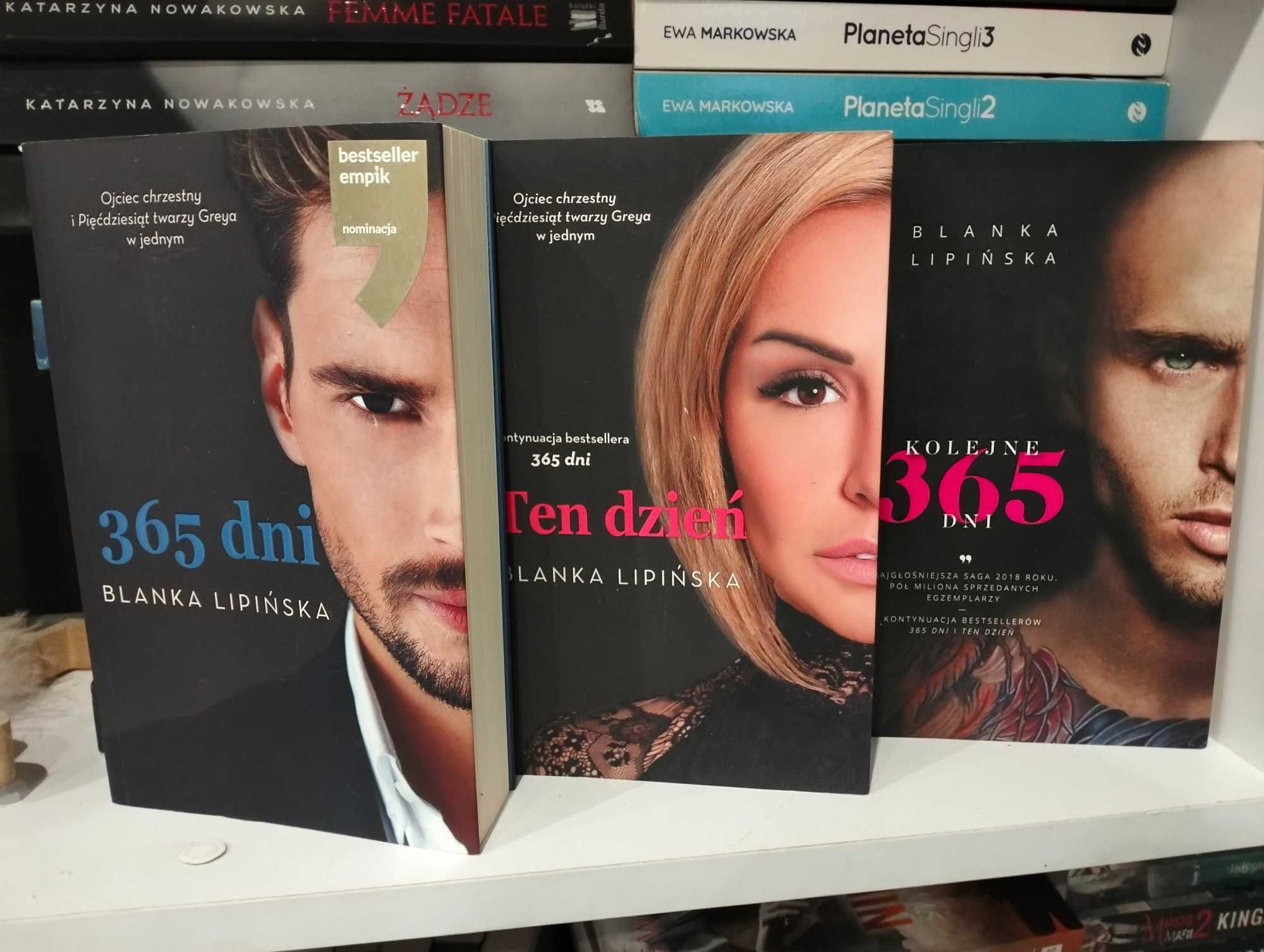 Książki romans, erotyk Blanka Lipińska