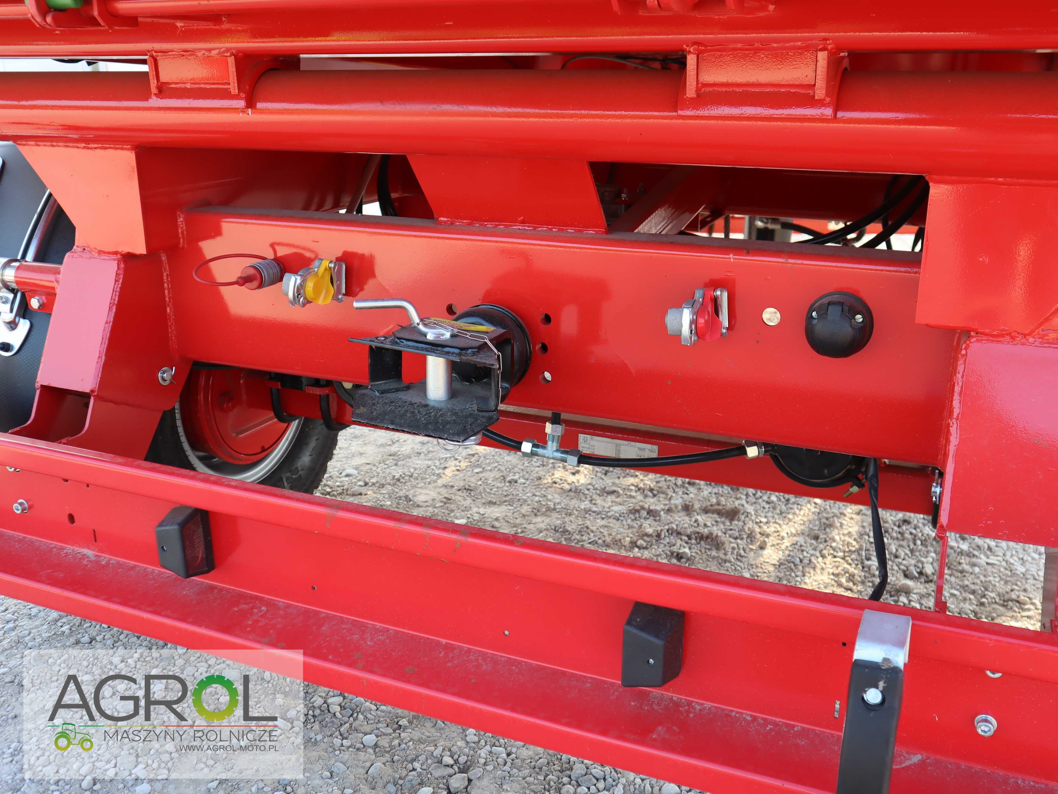 Przyczepa 8t Pronar T608 dwuosiowa plandeka gratis PT610