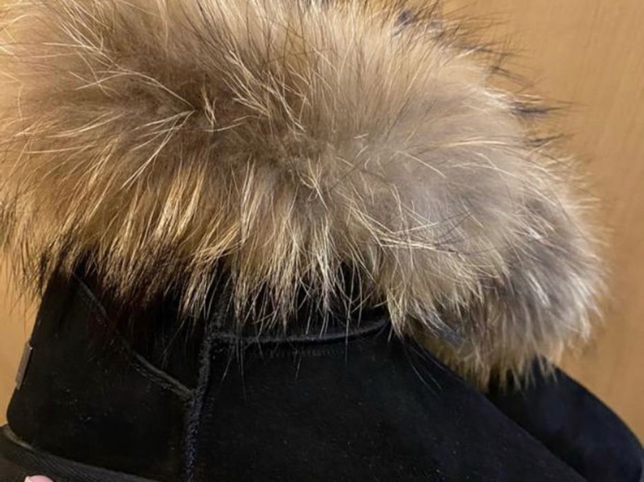 Угги натуральный замш и мех