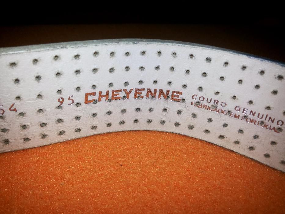 Cinto Branco Furado Cheyenne Tam 95