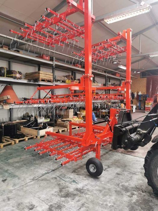 Chwastownik Brona Palcowa Zębowa Aktywator 1,5m 3,0m 4,5m 6,0m 7,5m 9m