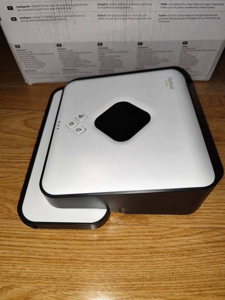 Robot iRobot BRAAVA 390T biały mopujący na mokro i sucho