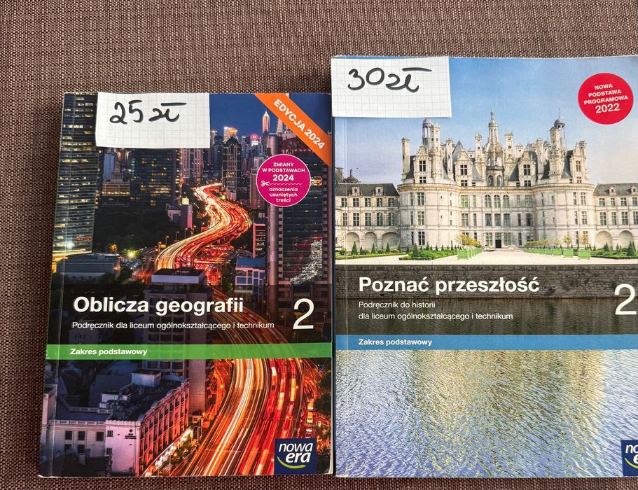Książki do 1,2 klasy liceum