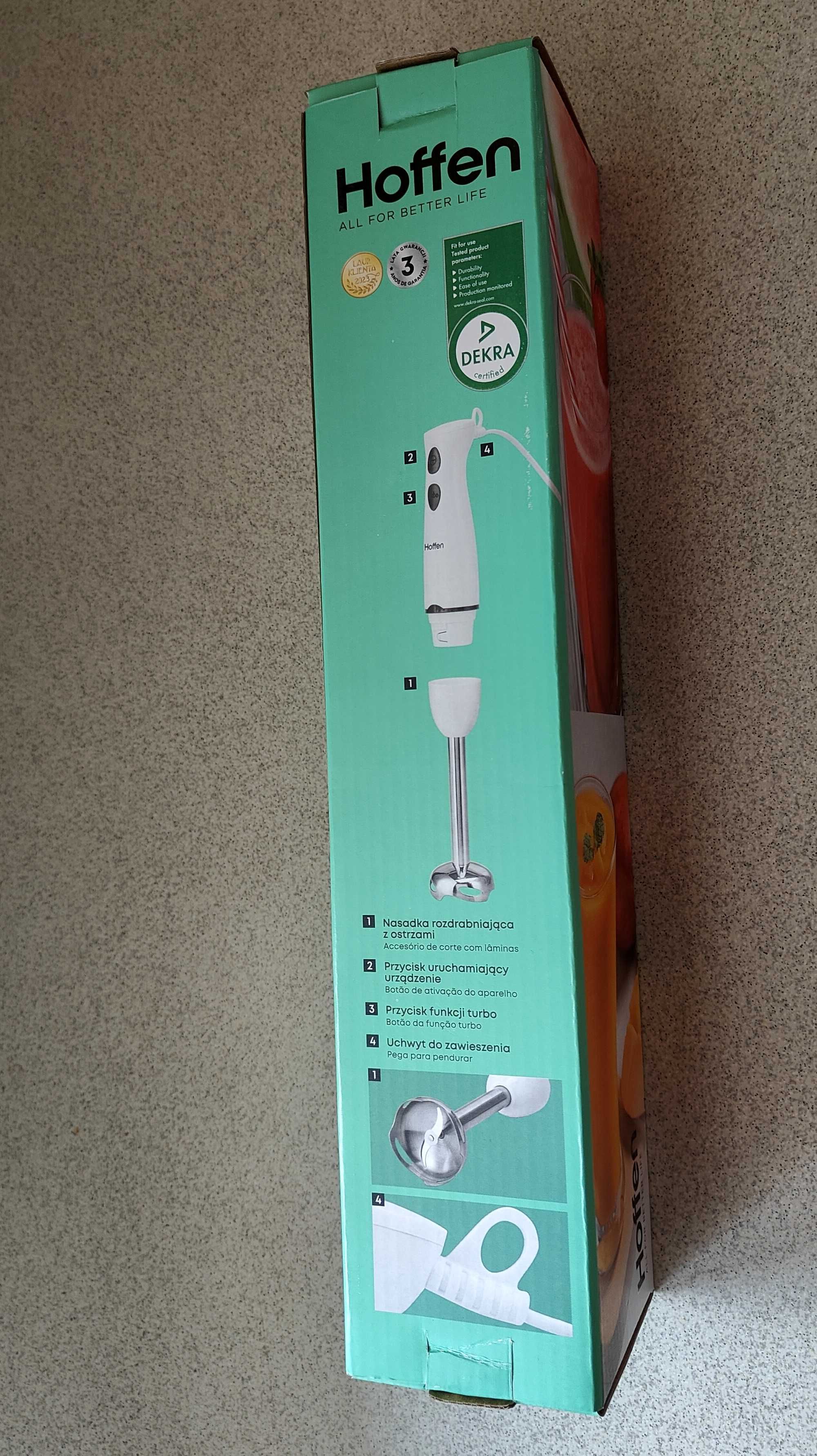 Blender ręczny - 400 W - biały