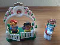Zestaw Little People Fisher Price altana figurki konik