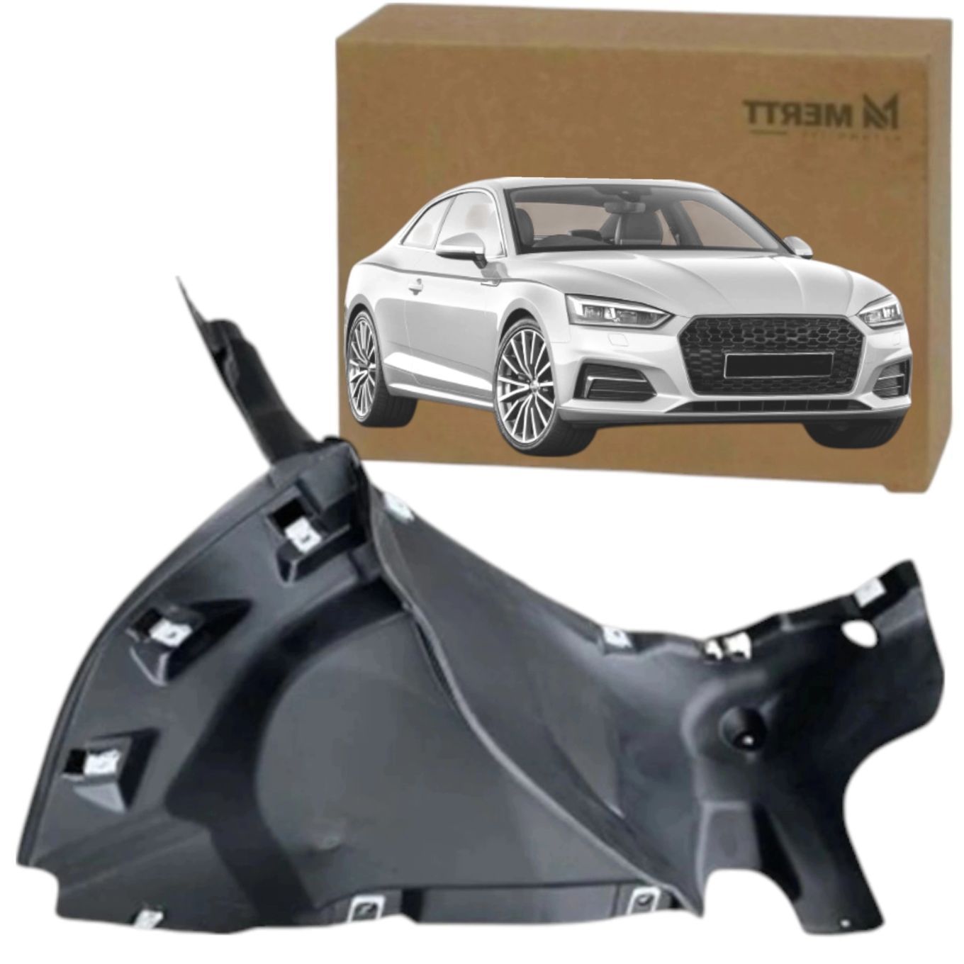 AUDI A5 8W6 2015-2019 SPOJLER NADKOLA ZAKOLE LEWY PRAWY PRZÓD KOMPLET