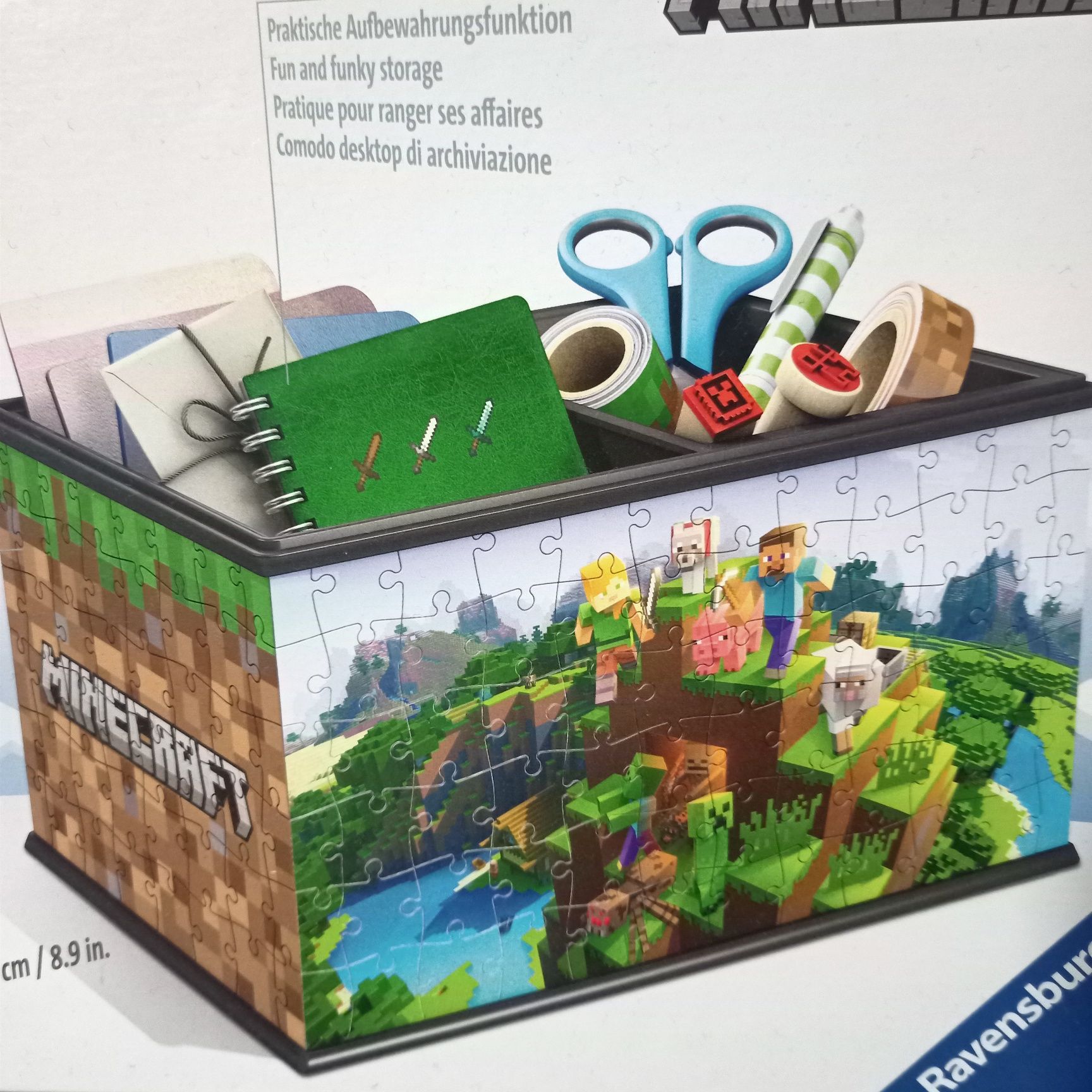 Organizer na biurko 3D Minecraft